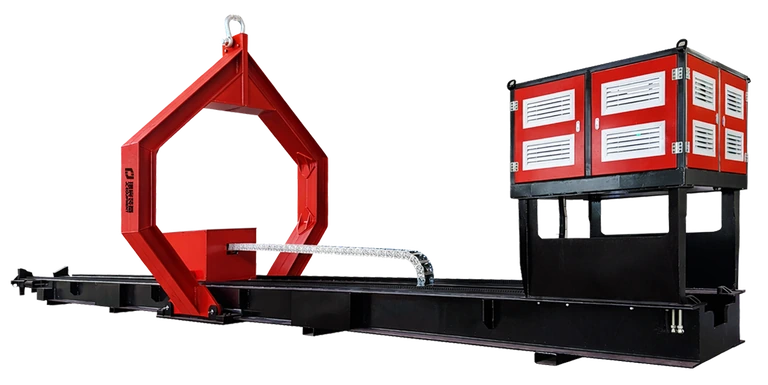 Diesel tube bundle extractor for refinery heat exchanger maintenance